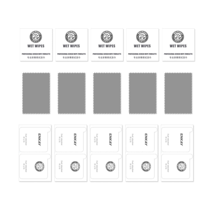 5 PCS ENKAY Full Glue Explosion-proof Hydrogel Film For iPhone 14 Pro - Front Protector by ENKAY | Online Shopping South Africa | PMC TechLife | Buy Now Pay Later Mobicred