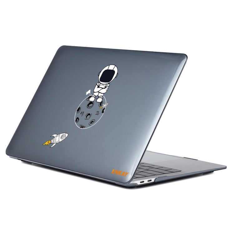 For MacBook Air 13.6 inch  A2681 ENKAY Hat-Prince Spaceman Pattern Protective Crystal Case Cover Hard Shell(Spaceman No.4) - MacBook Air Cases by ENKAY | Online Shopping South Africa | PMC TechLife