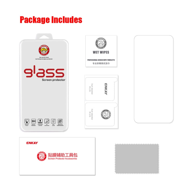 For Google Pixel 7 ENKAY 0.26mm 9H 2.5D Tempered Glass Full Film - Google Tempered Glass by ENKAY | Online Shopping South Africa | PMC TechLife | Buy Now Pay Later Mobicred