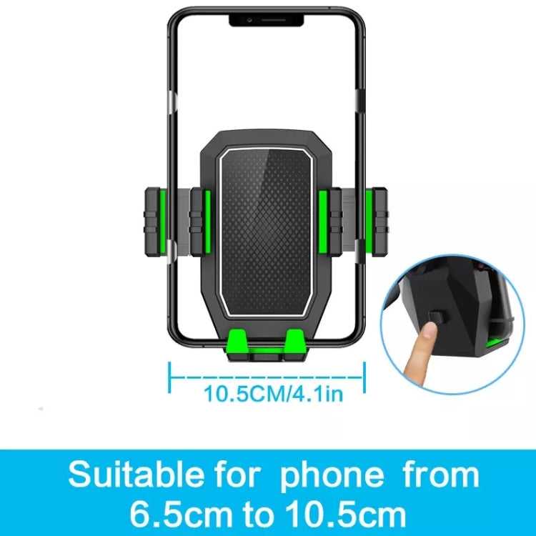 D001 Mount For Truck Excavator Forklift Long Arm Sturdy Cell Phone Holder - Car Holders by PMC TechLife | Online Shopping South Africa | PMC TechLife