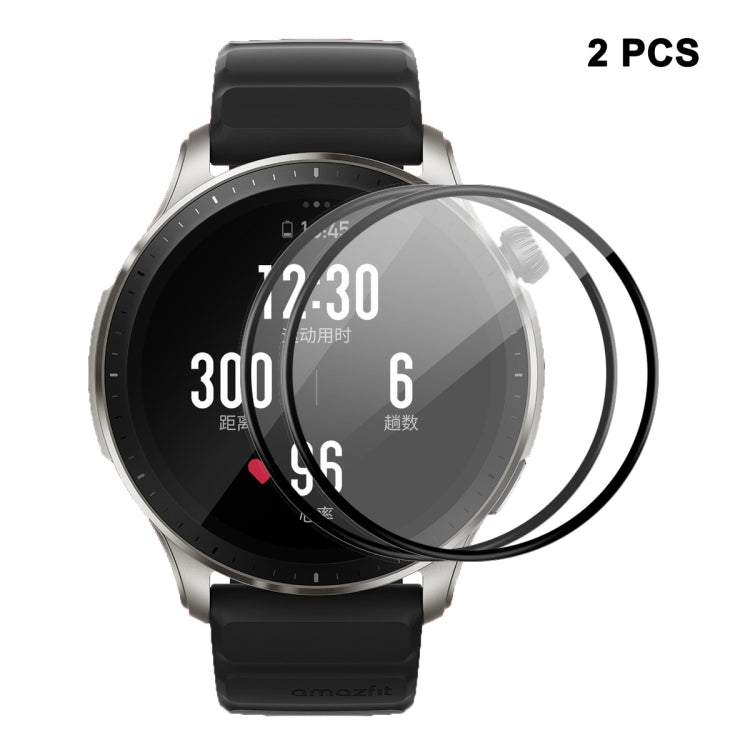 2pcs For Amazfit GTR 4 ENKAY 3D Full Coverage Soft PC Edge + PMMA HD Screen Protector Film - free shipping - PMC TechLife - Order now!