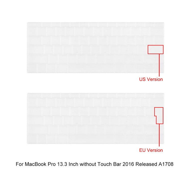 For MacBook Pro 13.3 A1708 ENKAY Hat-Prince 3 in 1 Spaceman Pattern Laotop Protective Crystal Case with TPU Keyboard Film / Anti-dust Plugs, Version:US(Spaceman No.4) - MacBook Pro Cases by ENKAY | Online Shopping South Africa | PMC Jewellery