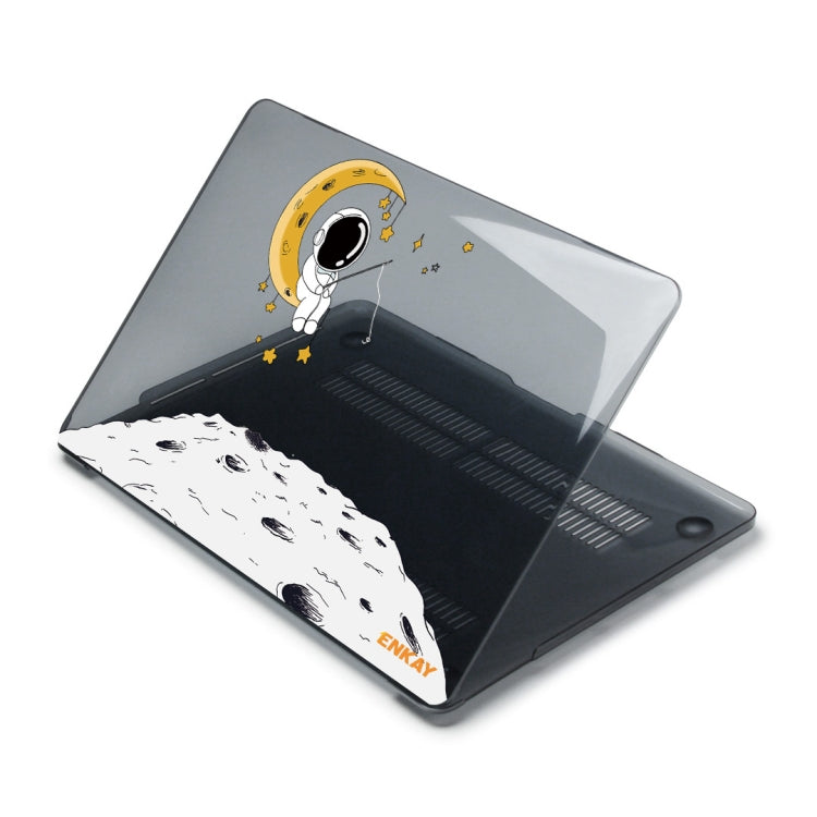 For MacBook Pro 13.3 A1708 ENKAY Hat-Prince 3 in 1 Spaceman Pattern Laotop Protective Crystal Case with TPU Keyboard Film / Anti-dust Plugs, Version:EU(Spaceman No.3) - MacBook Pro Cases by ENKAY | Online Shopping South Africa | PMC Jewellery