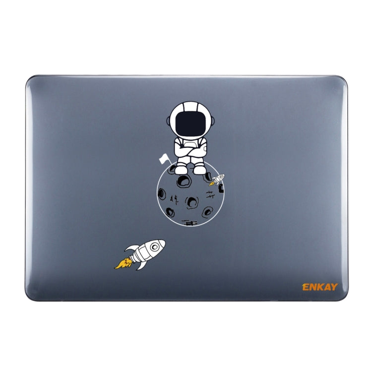 For MacBook Air 13.3 2020 A2179/A2337 ENKAY Hat-Prince 3 in 1 Spaceman Pattern Laotop Protective Crystal Case with TPU Keyboard Film / Anti-dust Plugs, Version:EU(Spaceman No.4) - MacBook Air Cases by ENKAY | Online Shopping South Africa | PMC Jewellery