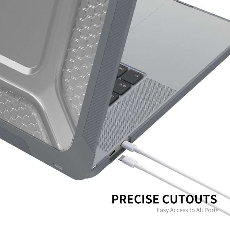 For MacBook Pro 16 A2141 ENKAY Hat-Prince 3 in 1 Protective Bracket  Case Cover Hard Shell with TPU Keyboard Film / Anti-dust Plugs, Version:US(Blue) - MacBook Pro Cases by ENKAY | Online Shopping South Africa | PMC Jewellery