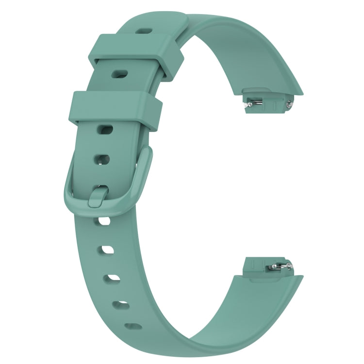 For Fitbit Inspire 3 Solid Color Silicone Watch Band, Size:L(Green) - free shipping - PMC TechLife - Order now!