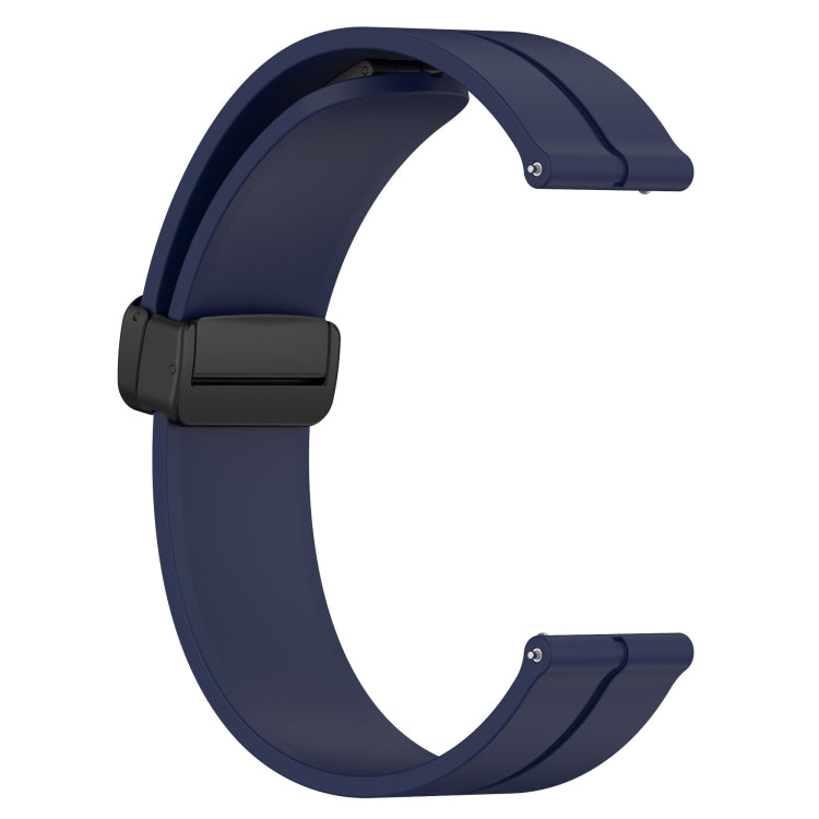 For Amazfit GTR 2 22mm Solid Color Magnetic Clasp Silicone Watch Band(Midnight Blue) - free shipping - PMC TechLife - Order now!