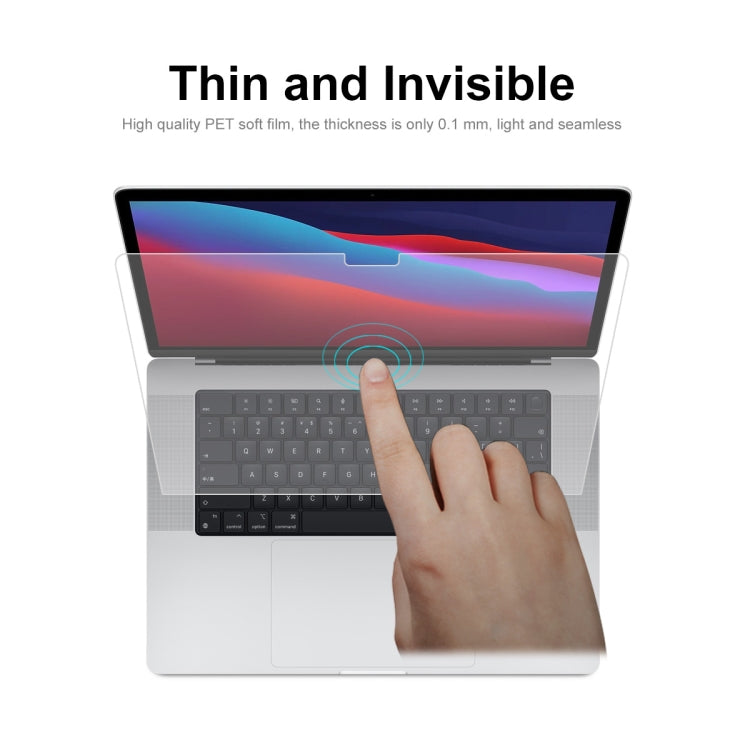 For MacBook Air 13.6 2022/2024  A2681 (M2) / A3113  (M3) ENKAY Hat-Prince Clear HD PET Laptop Screen Protector - Screen Protectors by ENKAY | Online Shopping South Africa | PMC TechLife | Buy Now Pay Later Mobicred
