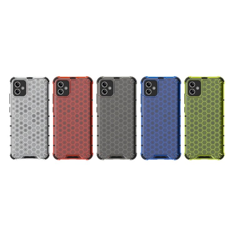 For Samsung Galaxy A04e 4G Honeycomb Phone Case(White) - Galaxy Phone Cases by PMC TechLife | Online Shopping South Africa | PMC TechLife