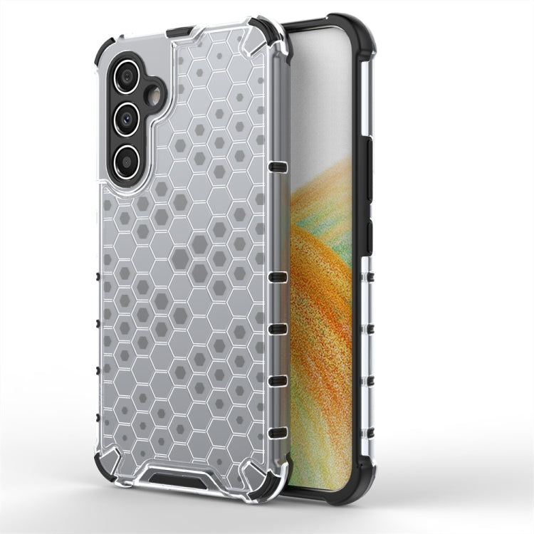 For Samsung Galaxy A34 5G Honeycomb Shockproof Phone Case(White) - free shipping - PMC TechLife - Order now!