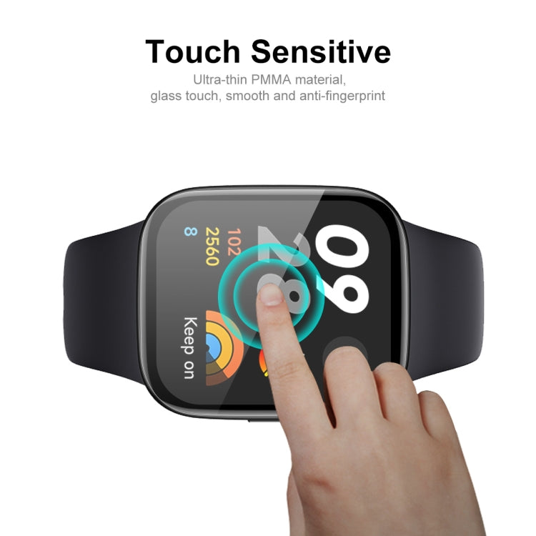 2 PCS For Redmi Watch 3 ENKAY 3D Full Coverage Soft PC Edge + PMMA HD Screen Protector Film - Screen Protector by ENKAY | Online Shopping South Africa | PMC TechLife | Buy Now Pay Later Mobicred