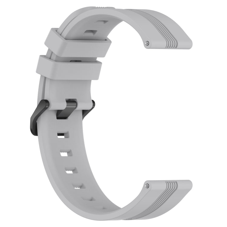 For Huawei GT2 Pro 22mm Concave Striped Slicone Watch Band(Grey) - free shipping - PMC TechLife - Order now!