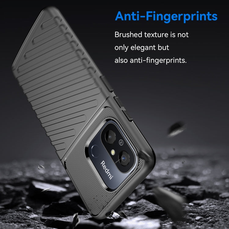 For Redmi 12C Thunderbolt Shockproof TPU Protective Soft Phone Case(Black) - free shipping - PMC TechLife - Order now!