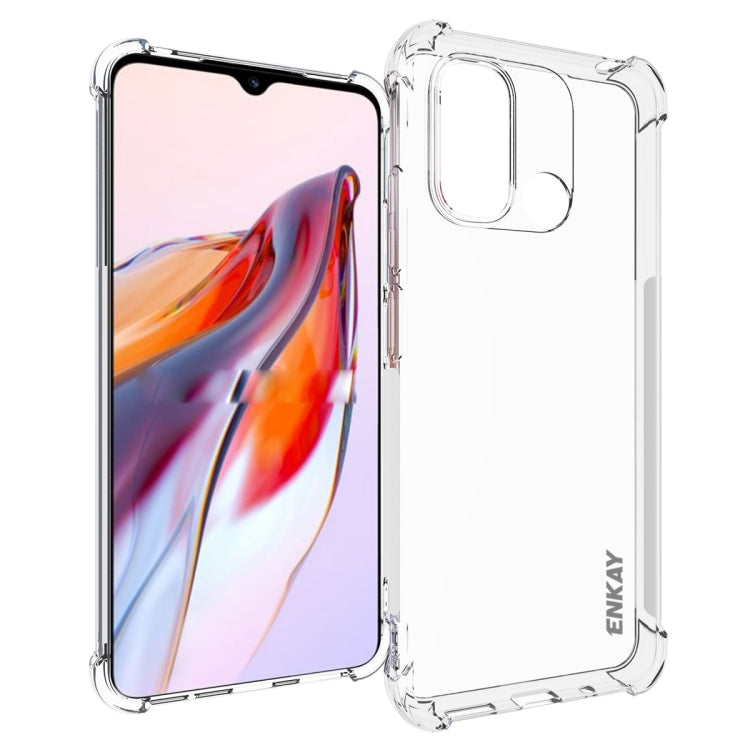 For Redmi 12C 4G ENKAY Hat-Prince Clear TPU Shockproof Phone Case - free shipping - PMC TechLife - Order now!