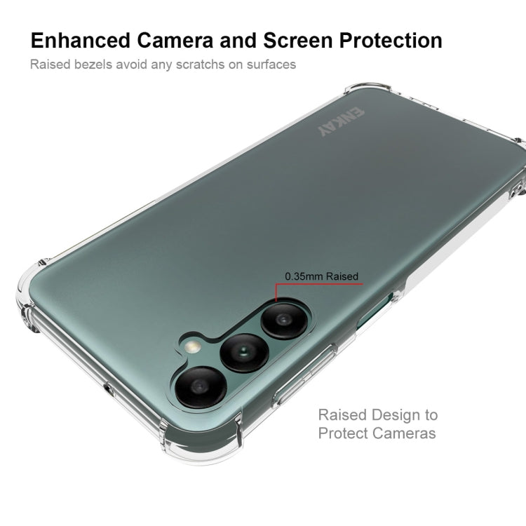 For Samsung Galaxy A24 4G ENKAY Hat-Prince Clear TPU Shockproof Phone Case - Galaxy Phone Cases by ENKAY | Online Shopping South Africa | PMC TechLife