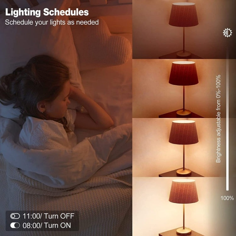 DP01 TUYA WiFi Smart Light Bulb 15W E26 E27 RGB + White + Warm White LED Bulb - LED Bulbs by PMC TechLife | Online Shopping South Africa | PMC TechLife