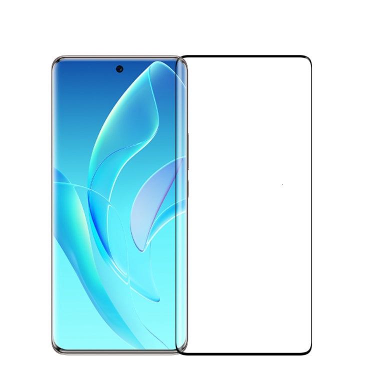 For OnePlus Ace 2 PINWUYO 9H 3D Hot Bending Tempered Glass Film(Black) - OnePlus Tempered Glass by PINWUYO | Online Shopping South Africa | PMC TechLife | Buy Now Pay Later Mobicred