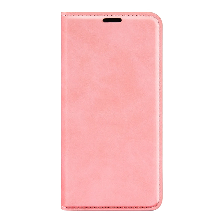 For Xiaomi Poco C40 Retro-skin Magnetic Suction Leather Phone Case(Pink) - free shipping - PMC TechLife - Order now!