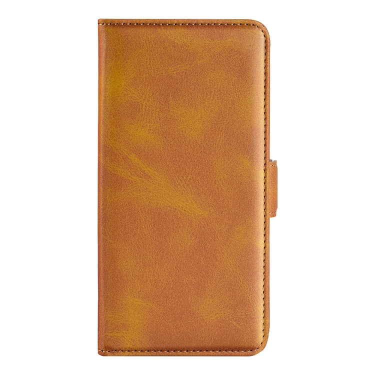 For Xiaomi Redmi Note 12 4G Global Dual-side Magnetic Buckle Horizontal Flip Leather Phone Case(Yellow) - free shipping - PMC TechLife - Order now!
