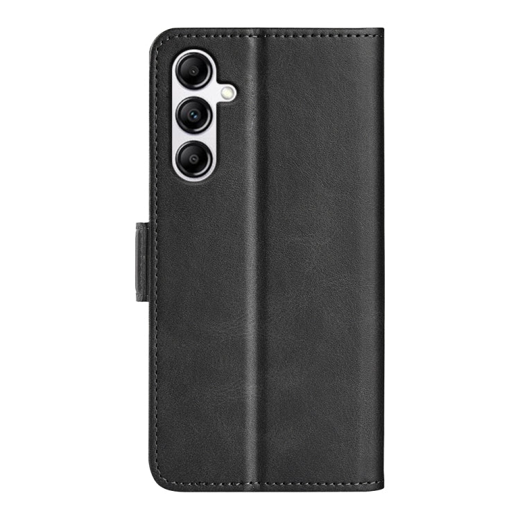 For Samsung Galaxy A34 Dual-side Magnetic Buckle Horizontal Flip Leather Phone Case(Black) - free shipping - PMC TechLife - Order now!