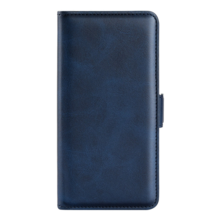 For Google Pixel 7a Dual-side Magnetic Buckle Leather Phone Case(Dark Blue) - Google Cases by PMC Jewellery | Online Shopping South Africa | PMC Jewellery