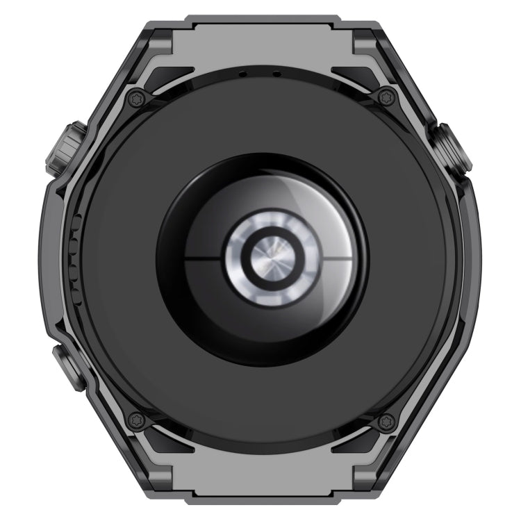 For Huawei Watch Ultimate PC+ Toughened Film Integrated Watch Protective Case(Sliver) - Smart Wear by PMC TechLife | Online Shopping South Africa | PMC TechLife
