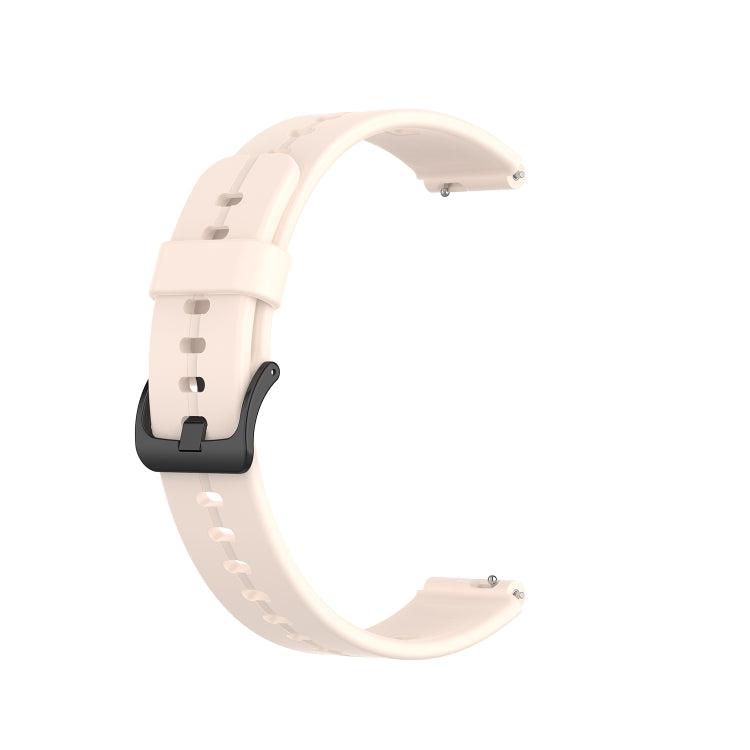 For Huawei Band 6 Solid Color Silicone Watch Band(Pink) - Smart Wear by PMC TechLife | Online Shopping South Africa | PMC TechLife