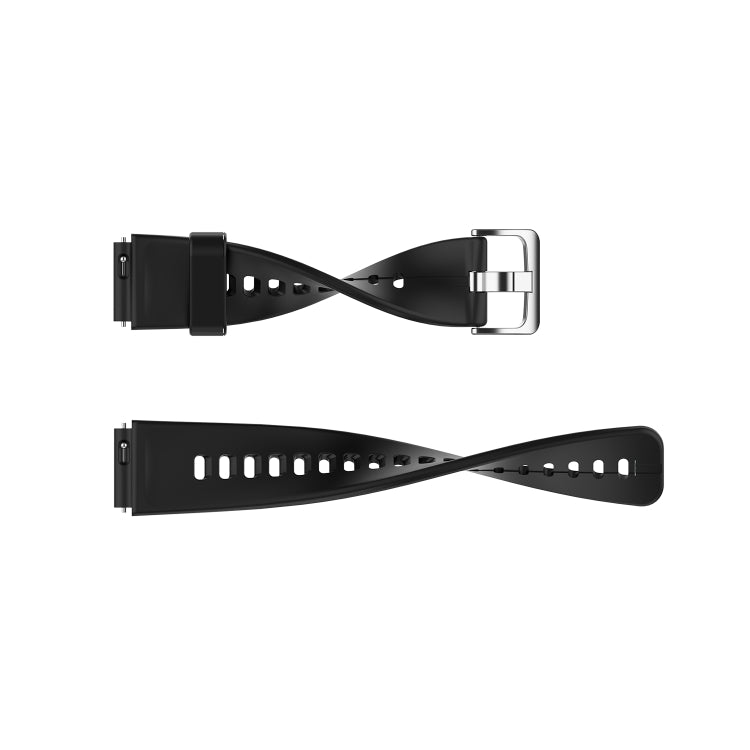 For Huawei Band 6 Solid Color Silicone Watch Band(Midnight Blue) - Smart Wear by PMC TechLife | Online Shopping South Africa | PMC TechLife