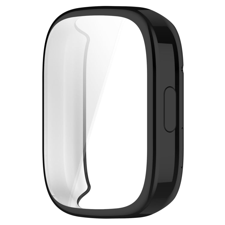 For Redmi Watch 3 Lite TPU Fully Enclosed Watch Protective Case(Black) - Smart Wear by PMC Jewellery | Online Shopping South Africa | PMC Jewellery