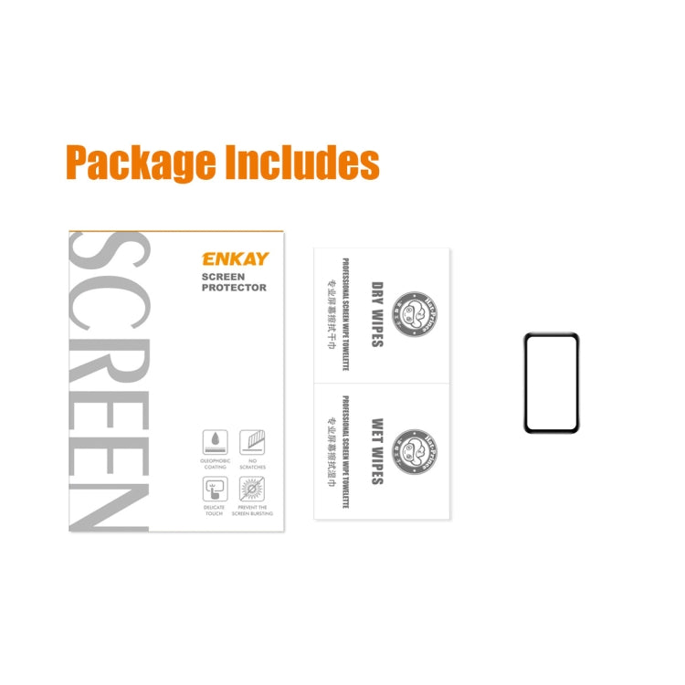 1pcs For Huawei Band 8 / 9 ENKAY Hat-Prince 3D Full Coverage Soft PC Edge + PMMA HD Screen Protector Film - Screen Protector by ENKAY | Online Shopping South Africa | PMC TechLife | Buy Now Pay Later Mobicred