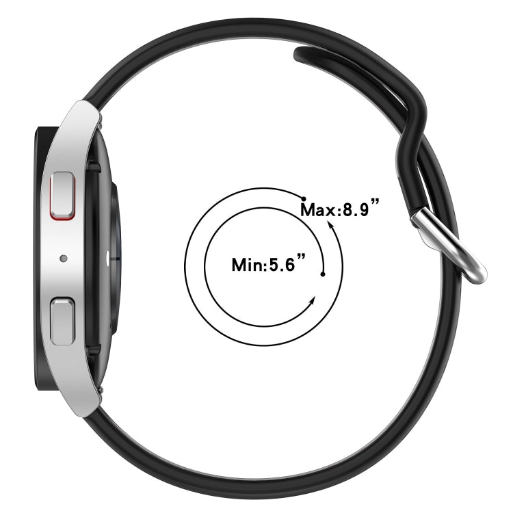 For GarminMove Trend 20mm Breathable Two-Color Silicone Watch Band(Black+Red) -  by PMC TechLife | Online Shopping South Africa | PMC TechLife