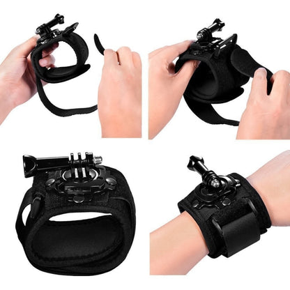 GP144 360 Degree Rotation Hand Camera Wrist Strap Mount - Wrist Strap by PMC Jewellery | Online Shopping South Africa | PMC Jewellery
