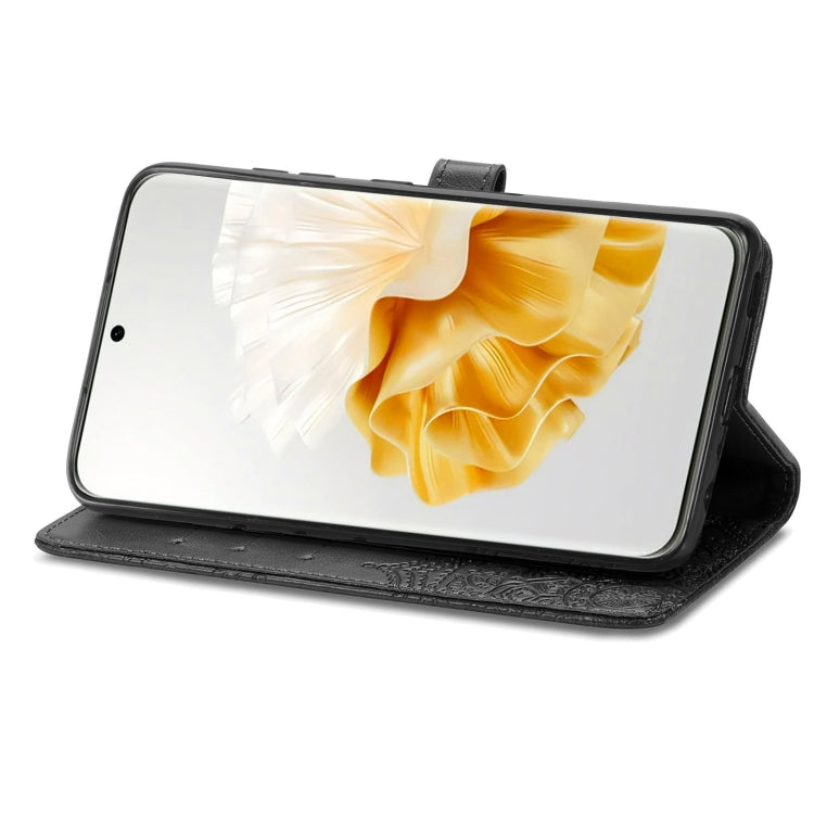 For Huawei P60 Pro Mandala Flower Embossed Leather Phone Case(Black) - free shipping - PMC TechLife - Order now!