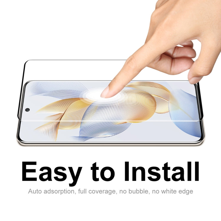 For Honor 90 5pcs ENKAY Hat-Prince Hot Bending Full Coverage Side Glue Tempered Glass Film - Honor Tempered Glass by ENKAY | Online Shopping South Africa | PMC TechLife | Buy Now Pay Later Mobicred