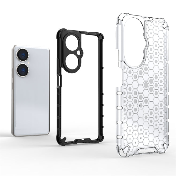 For Huawei Enjoy 60 Pro / nova 11i Shockproof Honeycomb Phone Case(Blue) - free shipping - PMC TechLife - Order now!