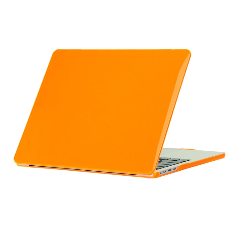 For MacBook Air 15.3 (A2941) ENKAY Hat-Prince Crystal Protective Case Cover Hard Shell(Orange) - MacBook Air Cases by ENKAY | Online Shopping South Africa | PMC Jewellery