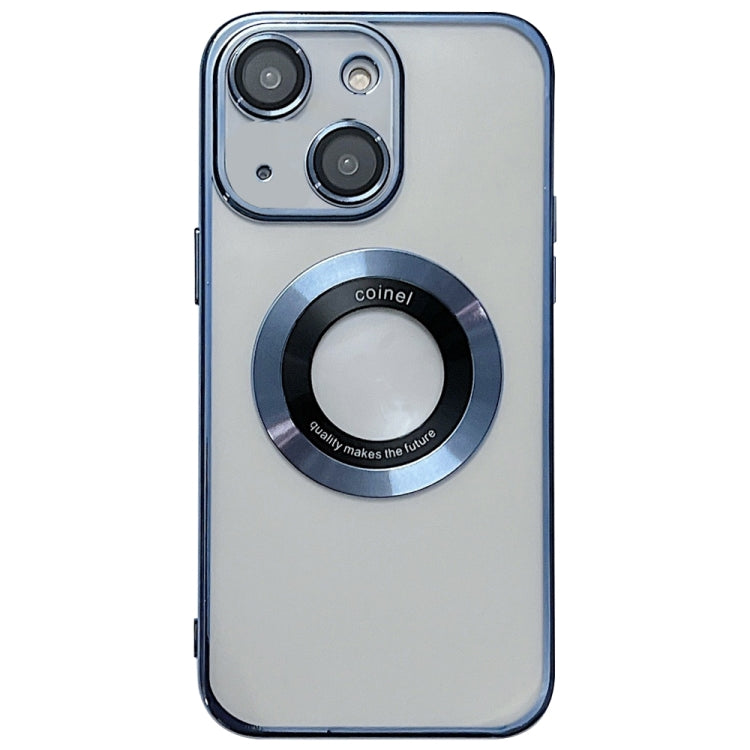 For iPhone 14 Plus Electroplating Magsafe TPU Phone Case(Blue) - free shipping - PMC TechLife - Order now!