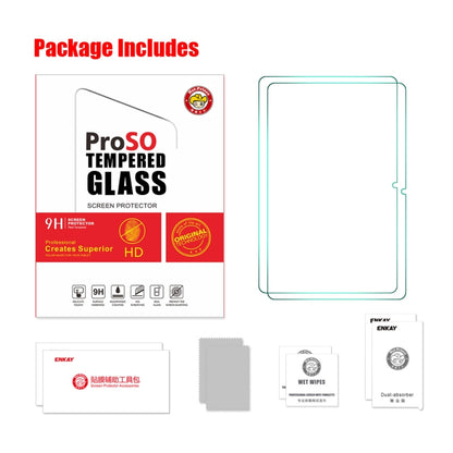 For Samsung Galaxy Tab A9+ 11.0 2pcs ENKAY Hat-Prince 0.33mm Explosion-proof Tempered Glass Film - For Samsung Tab by ENKAY | Online Shopping South Africa | PMC Jewellery | Buy Now Pay Later Mobicred