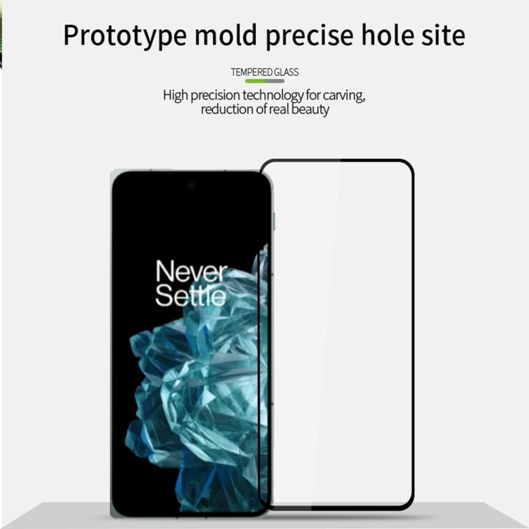For OnePlus Open PINWUYO 9H 2.5D Full Screen Tempered Glass Film(Black) - OnePlus Tempered Glass by PINWUYO | Online Shopping South Africa | PMC TechLife | Buy Now Pay Later Mobicred