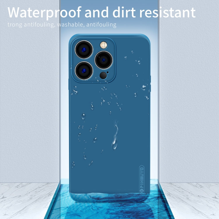 For iPhone 15 Pro PINWUYO Sense Series Liquid Silicone TPU Phone Case(Black) - free shipping - PMC TechLife - Order now!