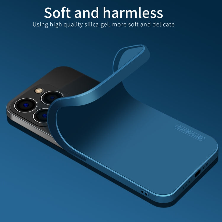 For iPhone 15 Pro Max PINWUYO Sense Series Liquid Silicone TPU Phone Case(Blue) - free shipping - PMC TechLife - Order now!