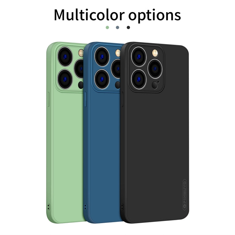 For iPhone 15 Pro Max PINWUYO Sense Series Liquid Silicone TPU Phone Case(Blue) - free shipping - PMC TechLife - Order now!