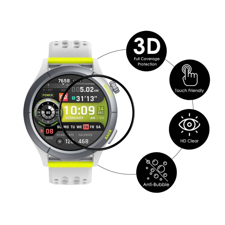 For Amazfit Cheetah / Cheetah Pro 2pcs ENKAY 3D Full Coverage Soft PC Edge PMMA HD Screen Film - free shipping - PMC TechLife - Order now!