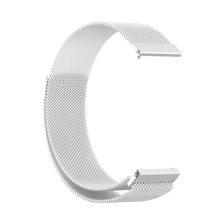 For Huawei Watch GT4 46mm Milan Magnetic Steel Mesh Watch Band(Silver) - Watch Bands by PMC Jewellery | Online Shopping South Africa | PMC Jewellery