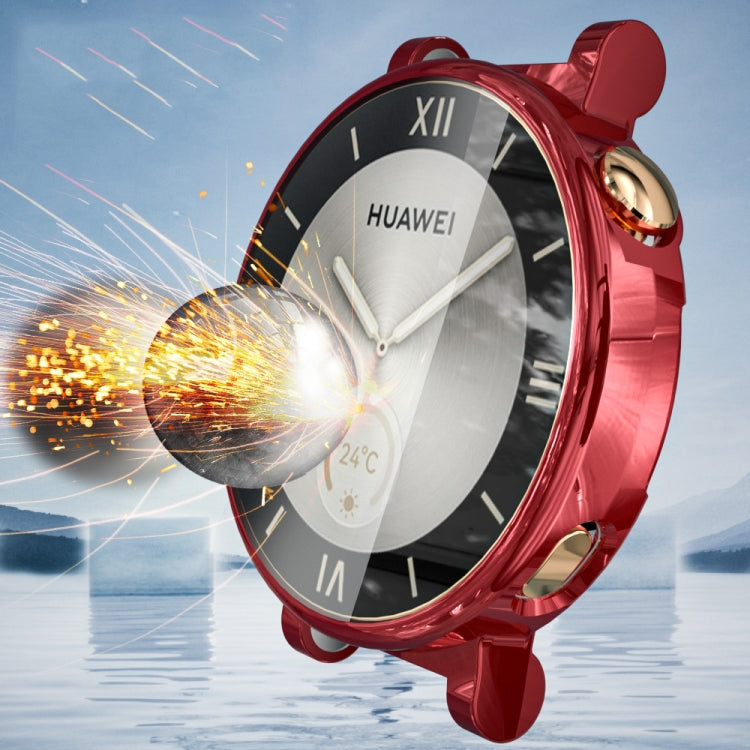 For Huawei Watch GT 4 41mm TPU All-Inclusive Watch Protective Case(Grey) - Watch Cases by PMC TechLife | Online Shopping South Africa | PMC TechLife