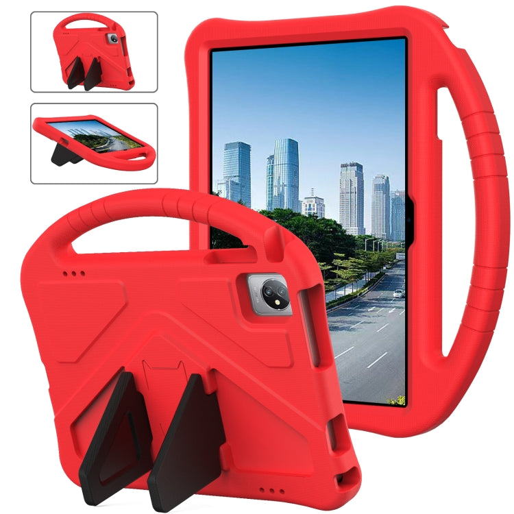 For Blackview Tab 8 WiFi 10.1 2023 EVA Shockproof Tablet Case with Holder(Red) - Others by PMC TechLife | Online Shopping South Africa | PMC TechLife | Buy Now Pay Later Mobicred