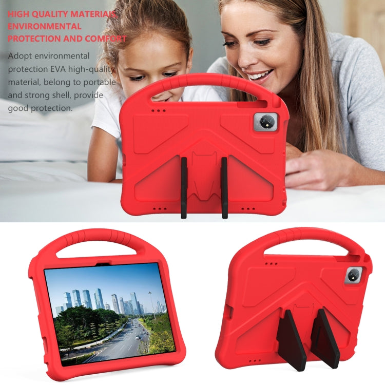 For Blackview Tab 8 WiFi 10.1 2023 EVA Shockproof Tablet Case with Holder(Red) - Others by PMC TechLife | Online Shopping South Africa | PMC TechLife | Buy Now Pay Later Mobicred