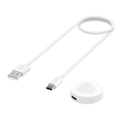 For Huawei Watch GT 4 46mm Smart Watch Magnetic Suction Split Charging Cable, Length: 1m(White) - Charger by PMC Jewellery | Online Shopping South Africa | PMC Jewellery