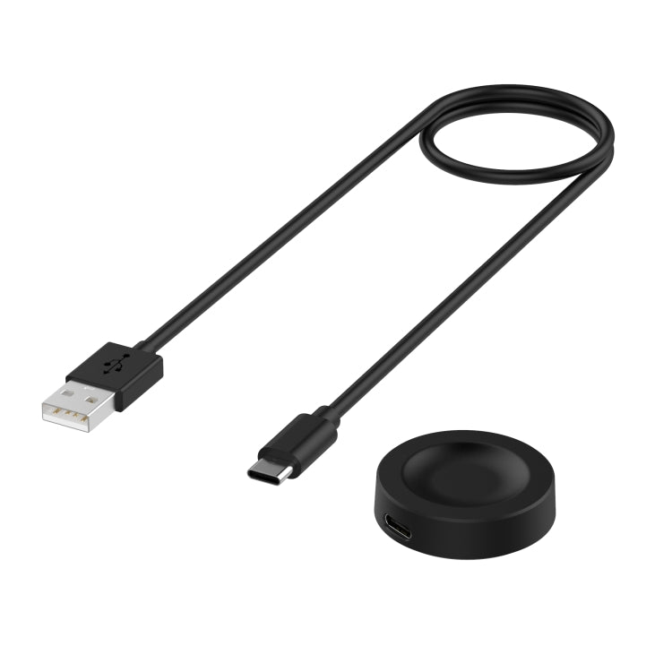 For Huawei Watch GT 4 41mm Smart Watch Magnetic Suction Split Charging Cable, Length: 1m(Black) - Charger by PMC TechLife | Online Shopping South Africa | PMC TechLife