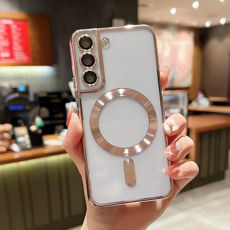 For Samsung Galaxy Note10  MagSafe Electroplating TPU Phone Case(Rose  Gold) - Galaxy Phone Cases by PMC TechLife | Online Shopping South Africa | PMC TechLife